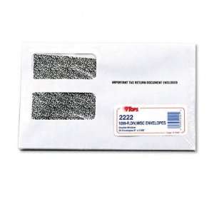  Double Window Tax Form Envelope for 1099 Misc: Electronics