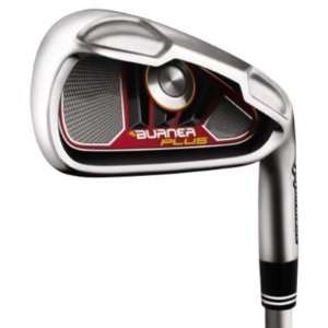  TaylorMade Mens Burner Plus Irons   (Steel) 4 AW Sports 
