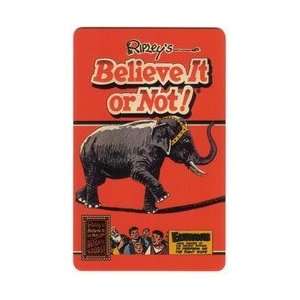   Ripleys Believe It Or Not Elephant On A Tightrope 