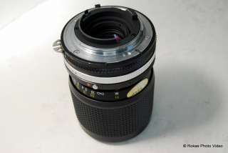 Nikon 35 105mm f3.5 4.5 Ai s zoom Nikkor lens L1A caps  