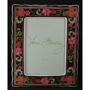 Vera Bradley 5x7 Picture Photo Frame Mod Floral Pink