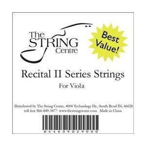  The String Centre Recital II Viola String Set 15+ Inch 