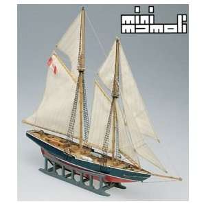   , Canadian Fishing Schooner 1921 Wooden Ship Model Kit: Toys & Games